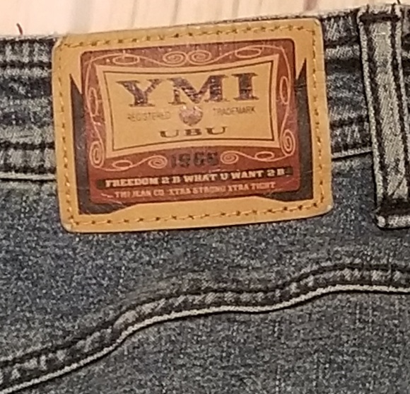 YMI Long Denim skirt size 9 - Picture 3 of 4